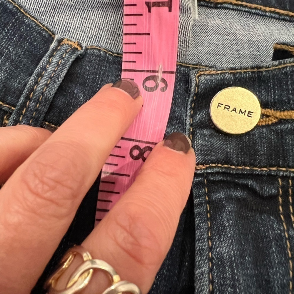 FRAME Le Skinny de Jeanne Crop in Thorpe size 30 - Picture 10 of 11
